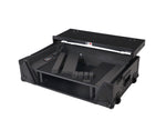 ProX XS-U2915WLTBL2ULED Flight Road Case for Pioneer DDJ-FLX10, REV5 and REV7 DJ Controller with Laptop Shelf Wheels LED Black Finish - 2 RU by ProX Live Performance Gear