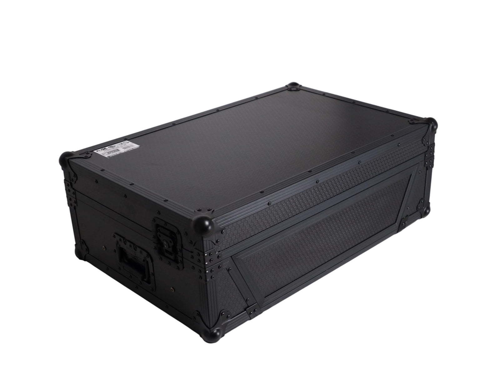ProX XS-U2915WLTBL2ULED Flight Road Case for Pioneer DDJ-FLX10, REV5 and REV7 DJ Controller with Laptop Shelf Wheels LED Black Finish - 2 RU by ProX Live Performance Gear