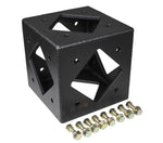 ProX XT-BT12-6WBLKMK2 BoltX 6 Way 12″ Flushed Corner Block MK2 - Black by ProX Cases