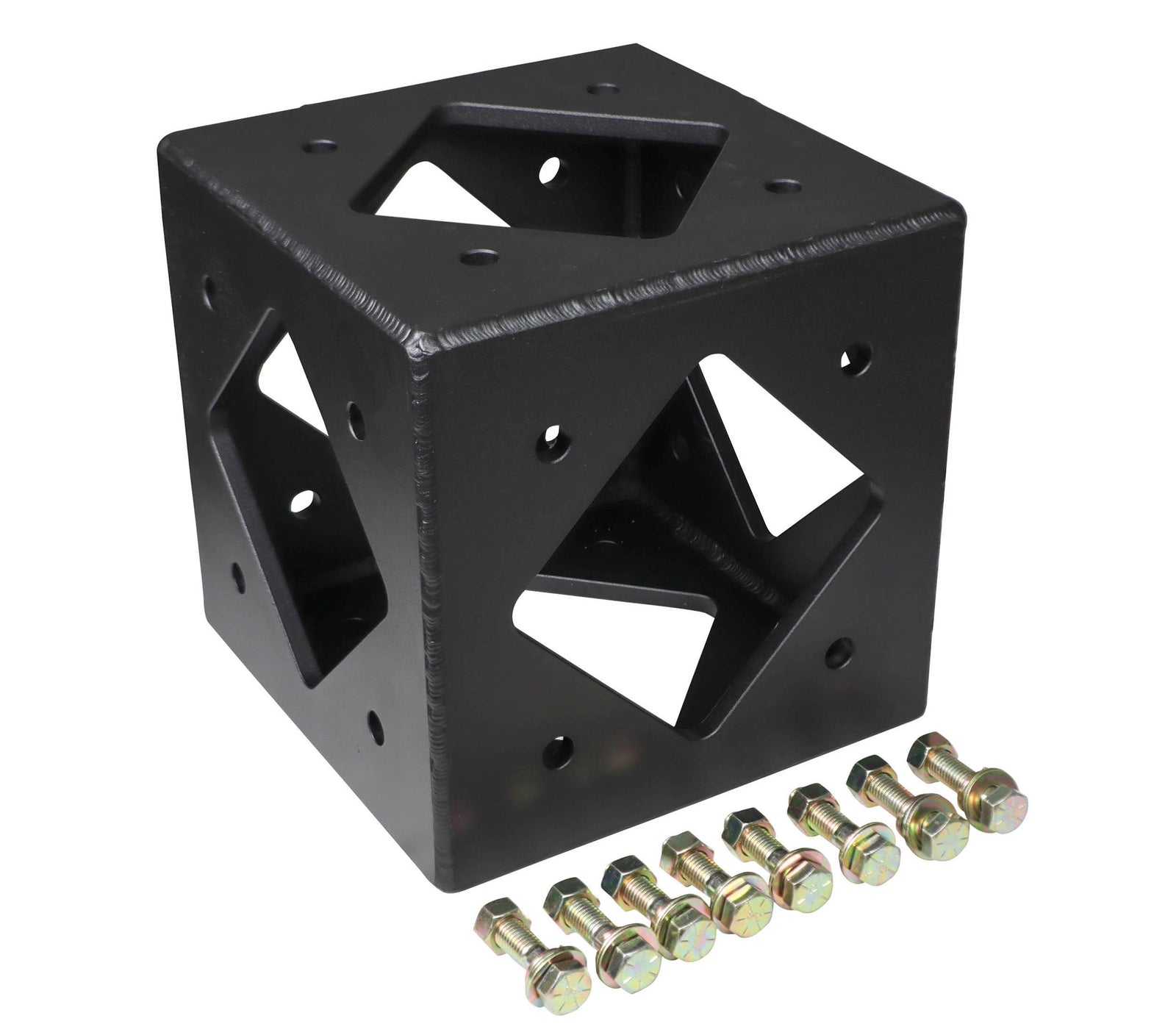 ProX XT-BT12-6WBLKMK2 BoltX 6 Way 12″ Flushed Corner Block MK2 - Black by ProX Cases
