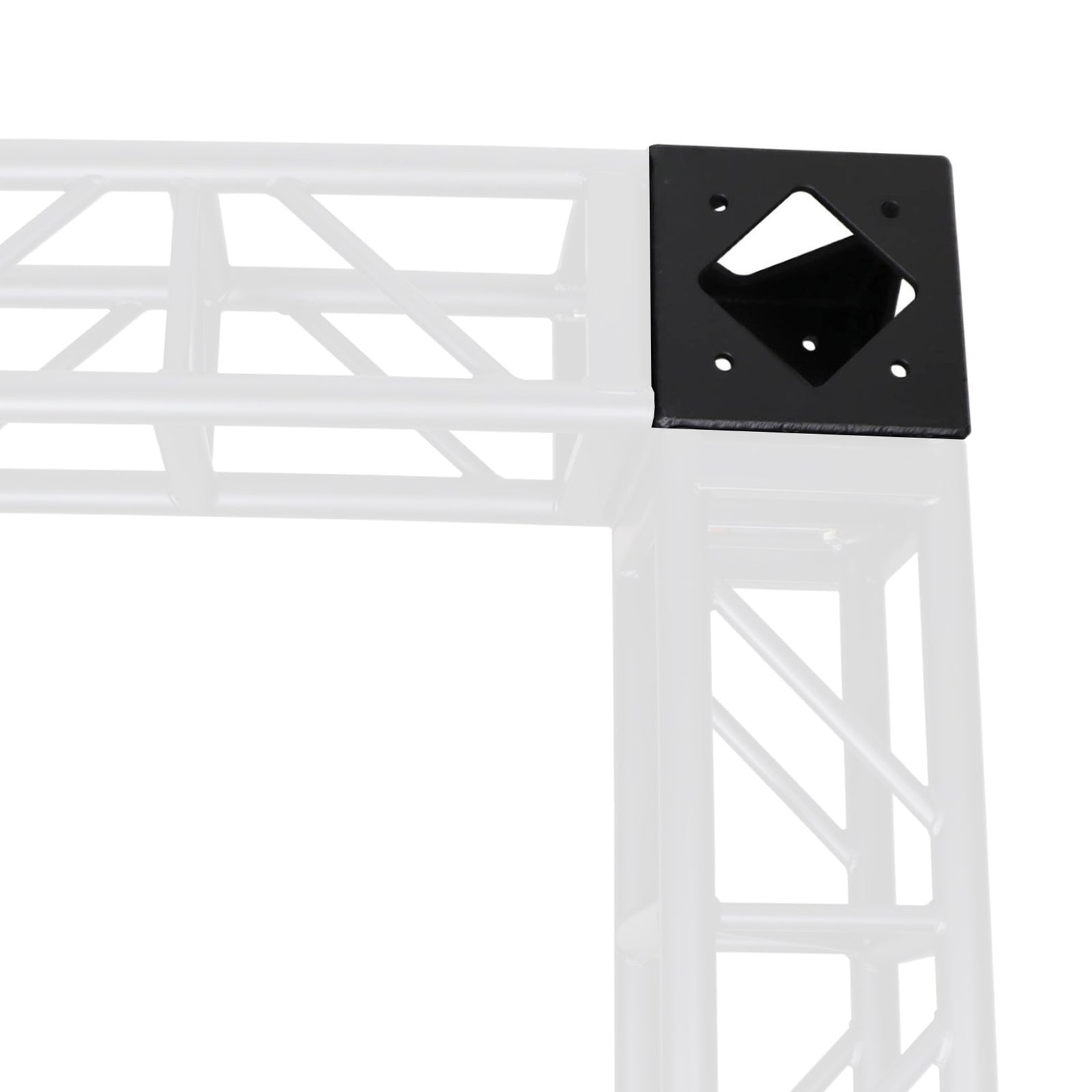 ProX XT-BT12-6WBLKMK2 BoltX 6 Way 12″ Flushed Corner Block MK2 - Black by ProX Cases