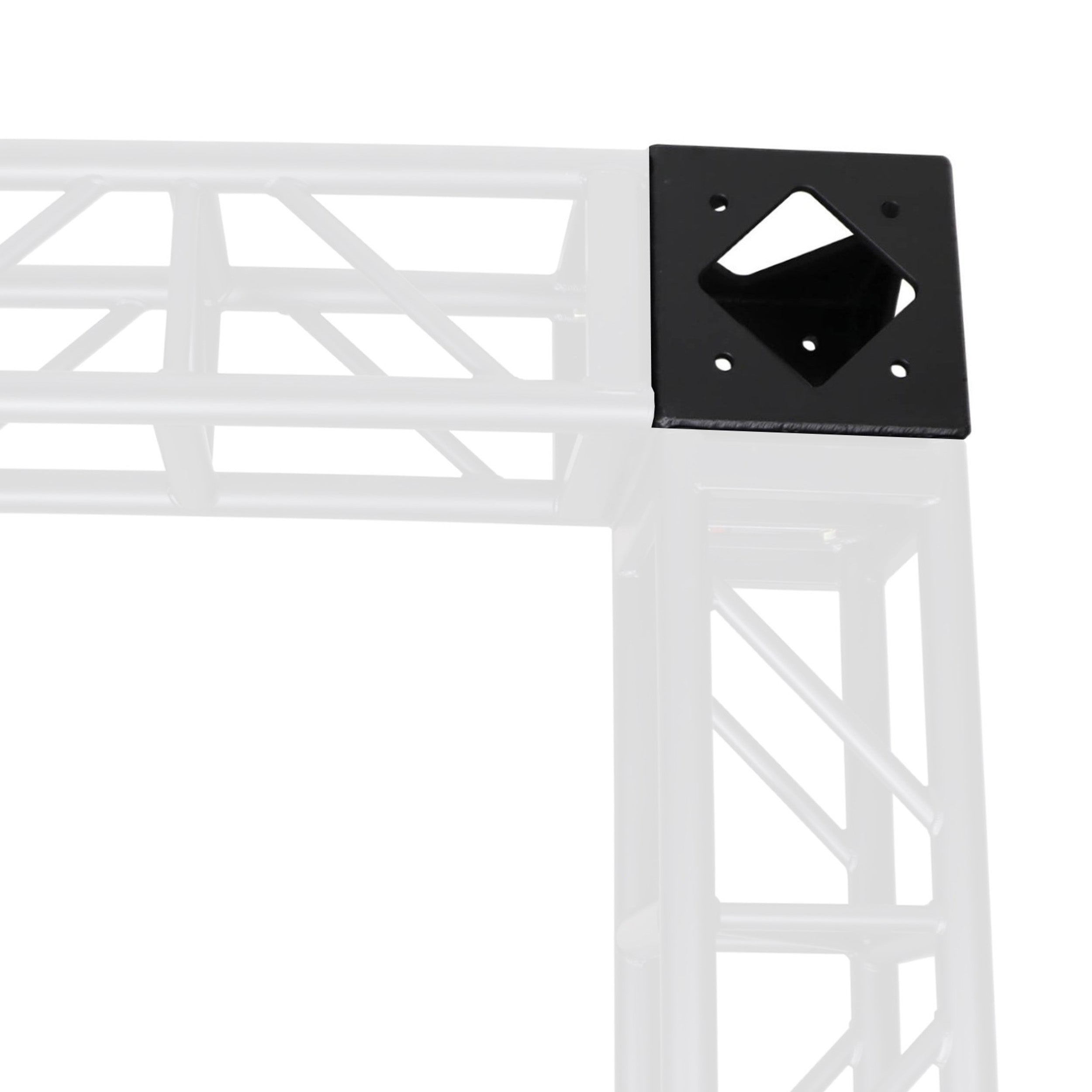 ProX XT-BT12-6WBLKMK2 BoltX 6 Way 12″ Flushed Corner Block MK2 - Black by ProX Cases