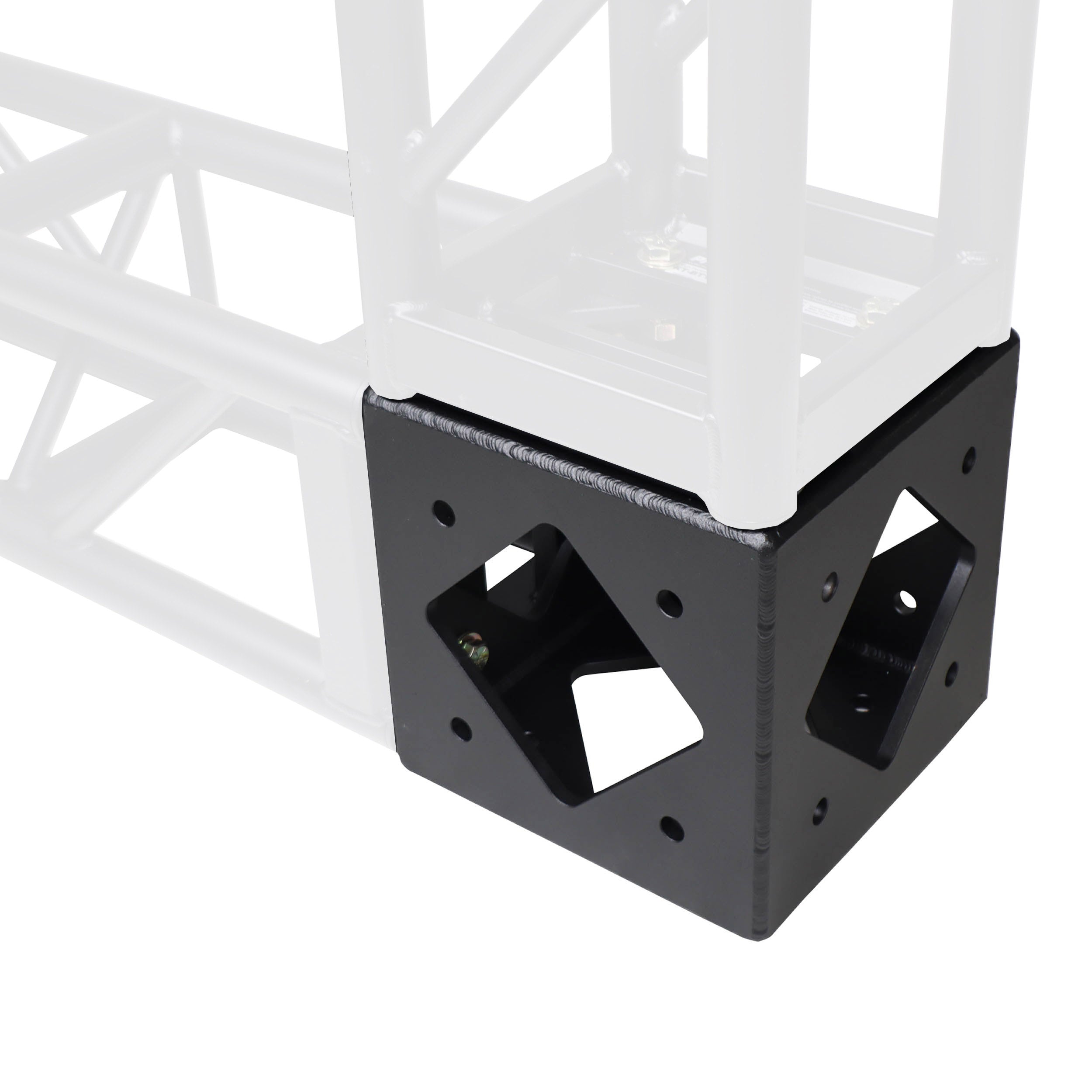 ProX XT-BT12-6WBLKMK2 BoltX 6 Way 12″ Flushed Corner Block MK2 - Black by ProX Cases