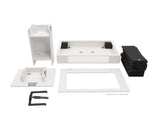 Magma MGA51000 Groove Terminal in White with Two Road Cases by MAGMA