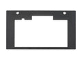 Magma MGA50102 Groove Terminal Faceplate XDJ-RX3 - Black