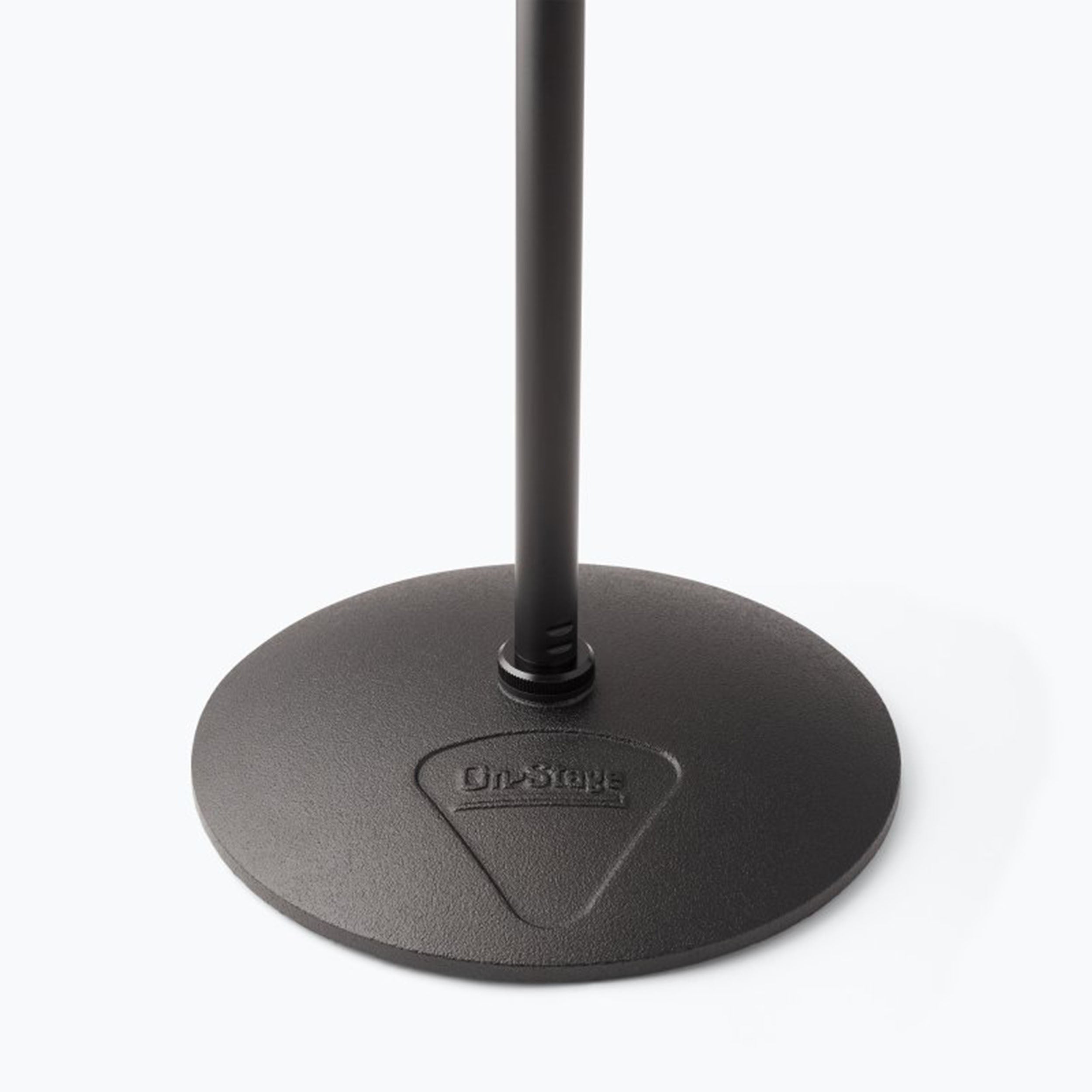 On-Stage MS9510 Production-Grade One-Handed Mic Stand with Round Base by On-Stage