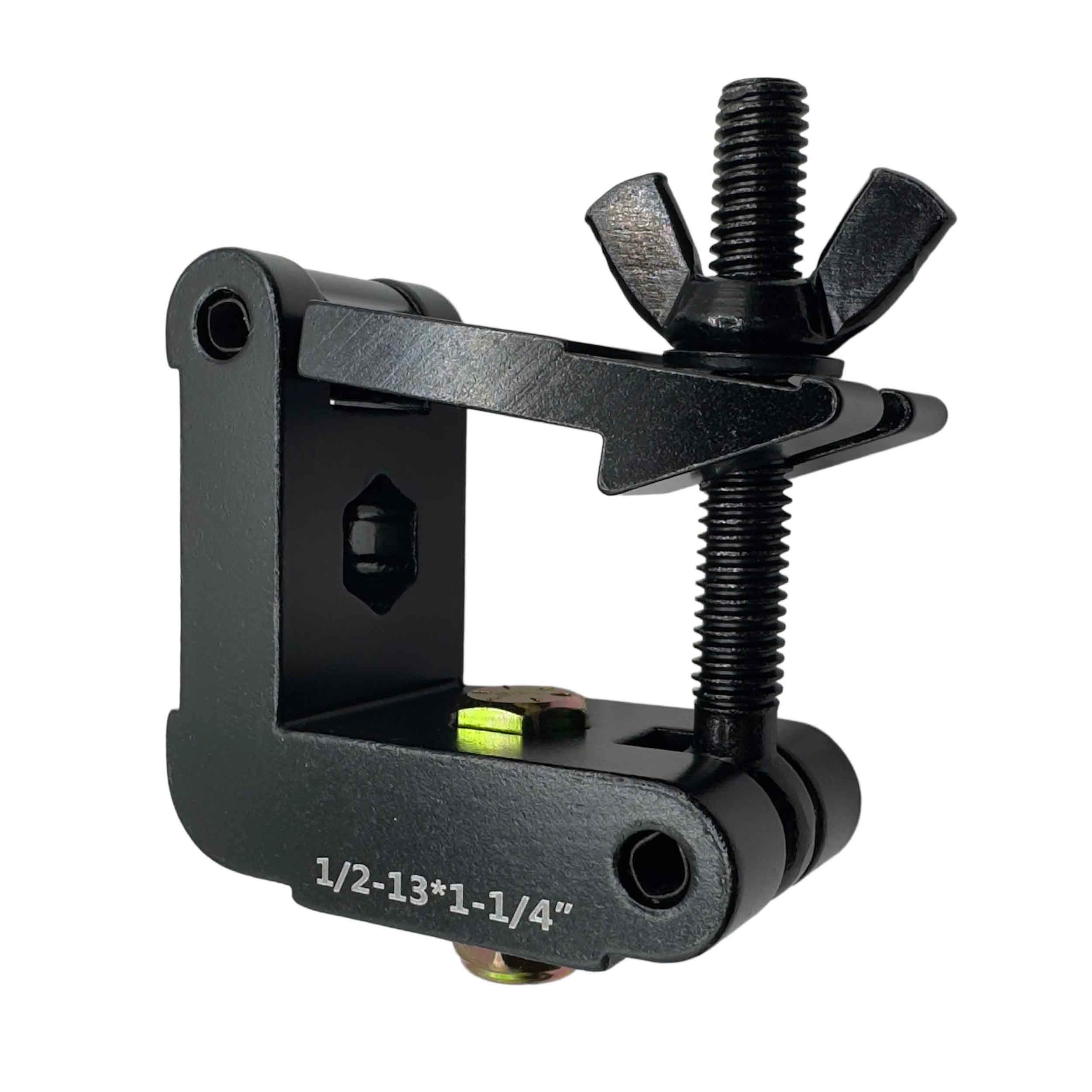Odyssey LAC50SQ2B Square Half Coupler for 2″ Tubing - Anodized Black Finish by Odyssey