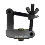 Odyssey LAC50SQ2B Square Half Coupler for 2″ Tubing - Anodized Black Finish by Odyssey