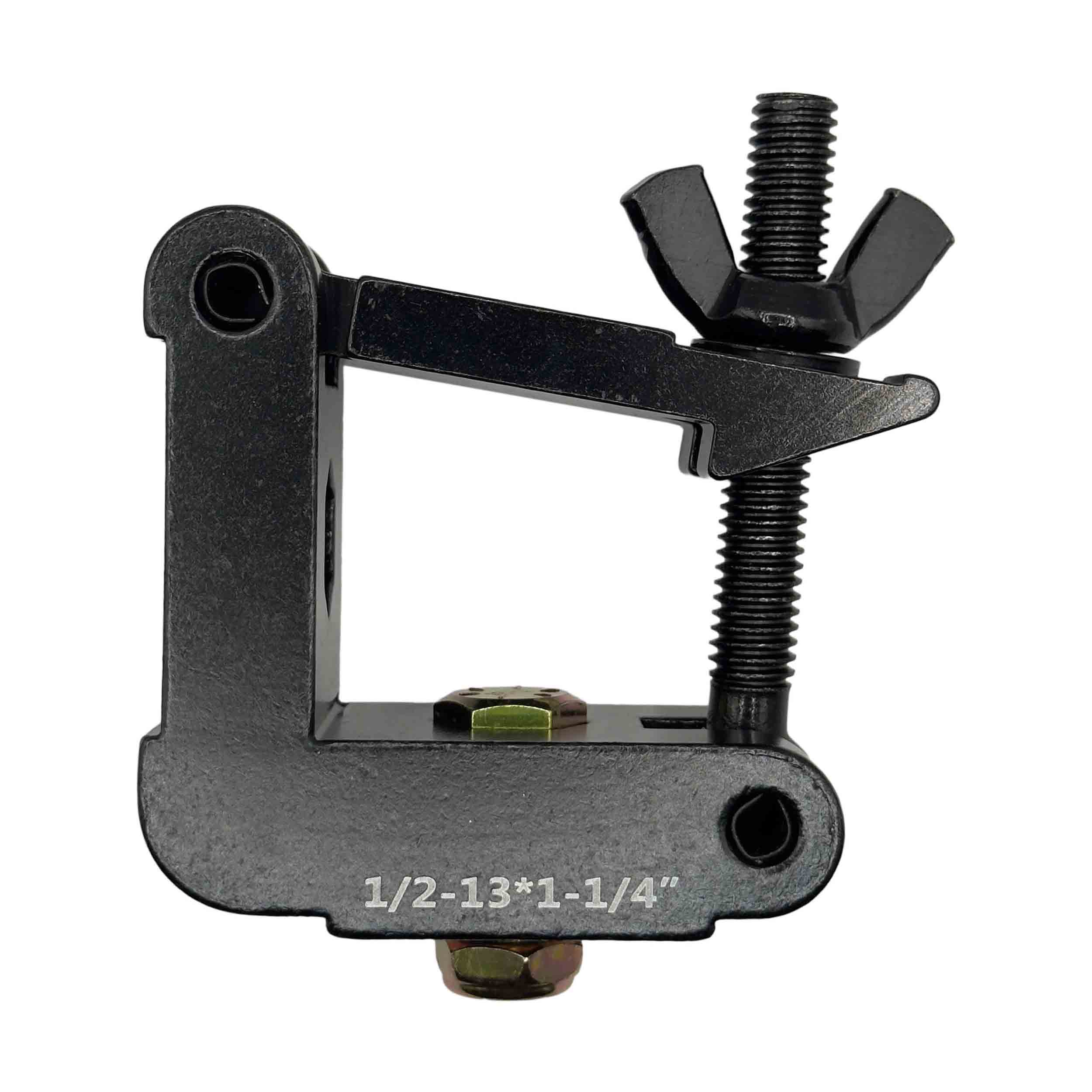 Odyssey LAC50SQ2B Square Half Coupler for 2″ Tubing - Anodized Black Finish by Odyssey