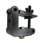 Odyssey LAC50SQ2B Square Half Coupler for 2″ Tubing - Anodized Black Finish by Odyssey