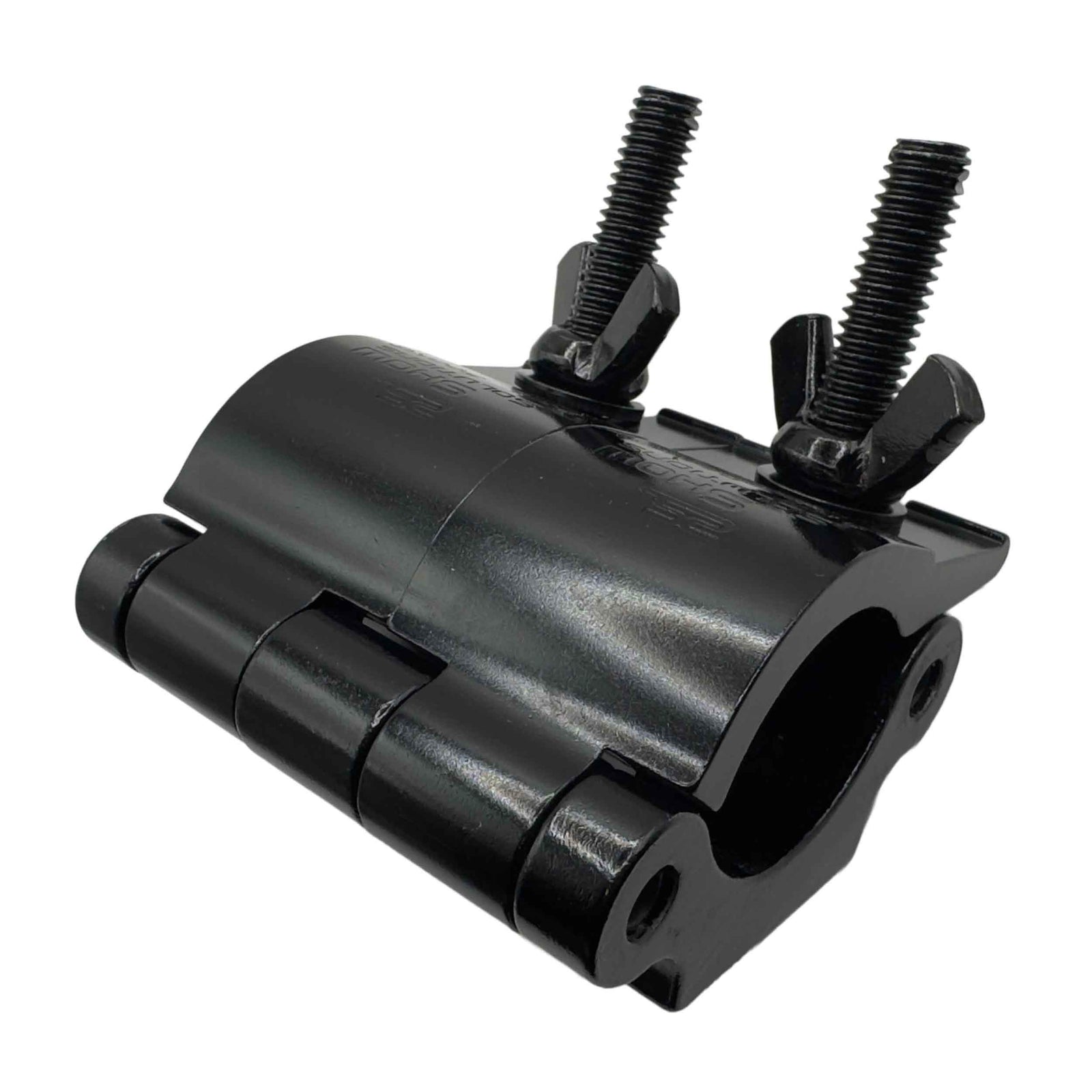 Odyssey LACP100B Dual Pipe Clamp, Fits 1.5 - 2" Tube, 1102 lbs Load Capacity, Anodized Black by Odyssey