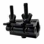 Odyssey LACP100B Dual Pipe Clamp, Fits 1.5 - 2" Tube, 1102 lbs Load Capacity, Anodized Black by Odyssey