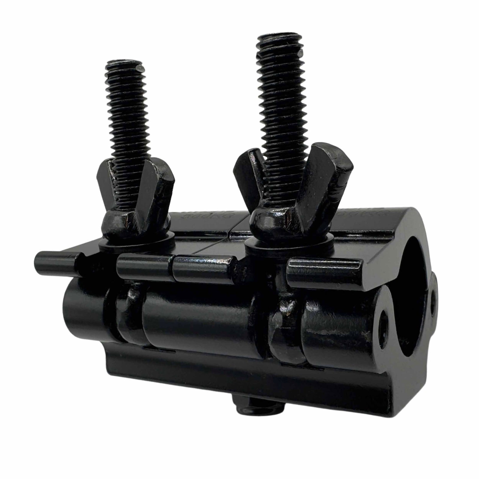 Odyssey LACP100B Dual Pipe Clamp, Fits 1.5 - 2" Tube, 1102 lbs Load Capacity, Anodized Black by Odyssey