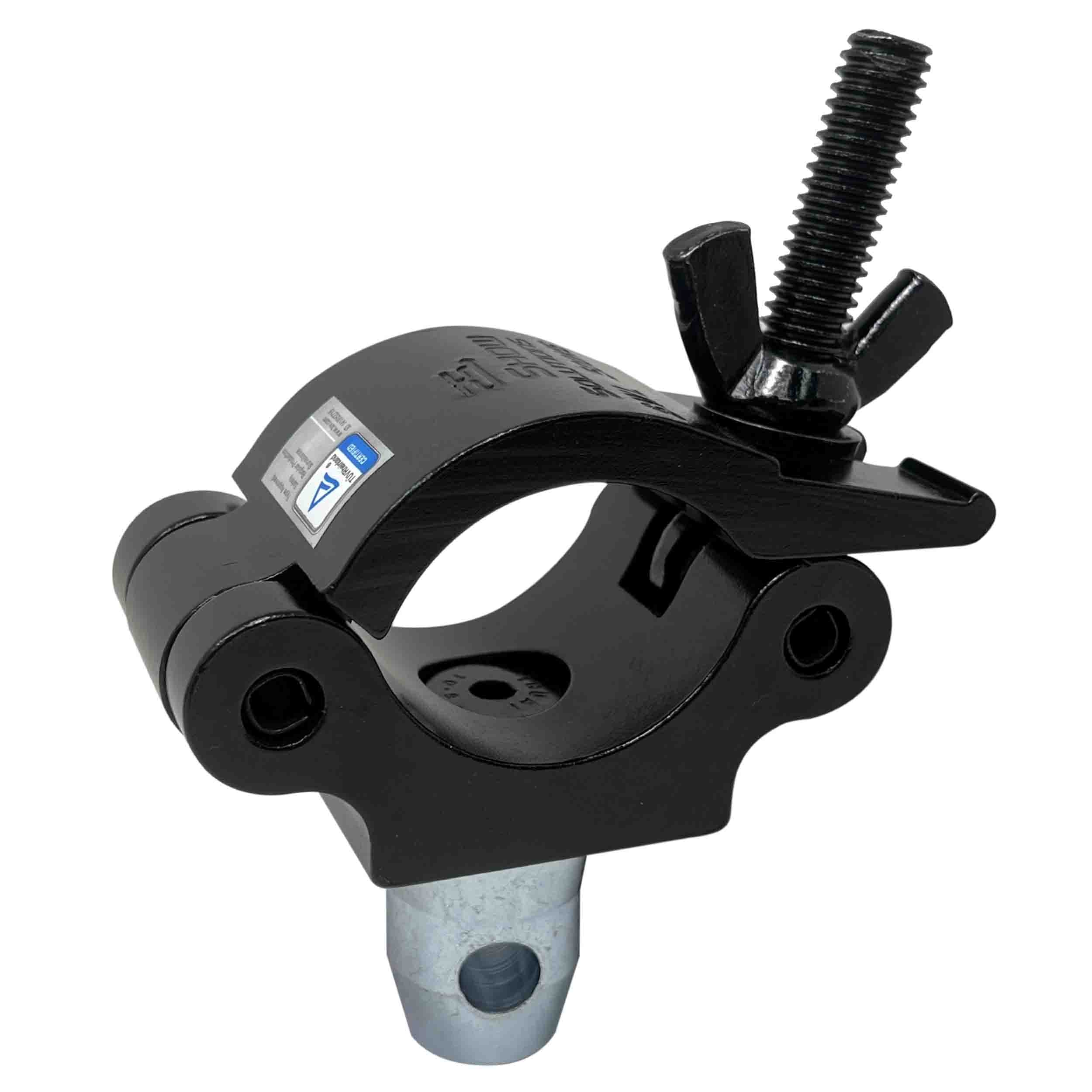 Odyssey LACP503852B-CON Conical Coupler, Fits 1.5 - 2" Tube, 1100 lbs Load Capacity, Anodized Black by Odyssey
