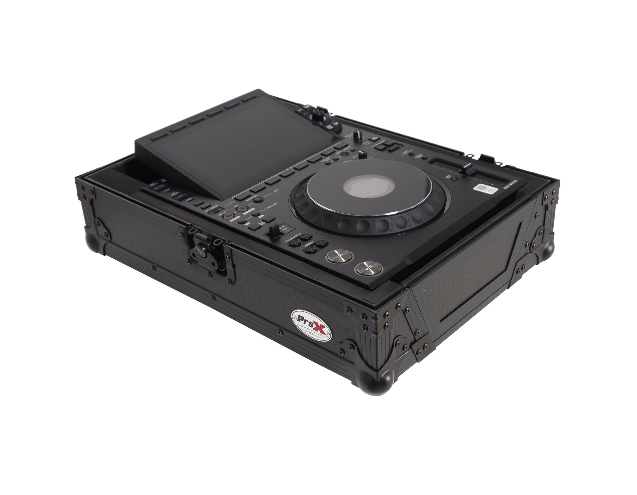 ProX XS-CDXBL ATA Flight Case for AlphaTheta CDJ-3000X and Pioneer CDJ-3000 DJ Media Player with Heavy Duty Protection - Black by ProX Cases