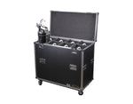 Odyssey FZLEKO8W DJ Flight Case for Leko Lite Lighting Fixture With Casters by Odyssey