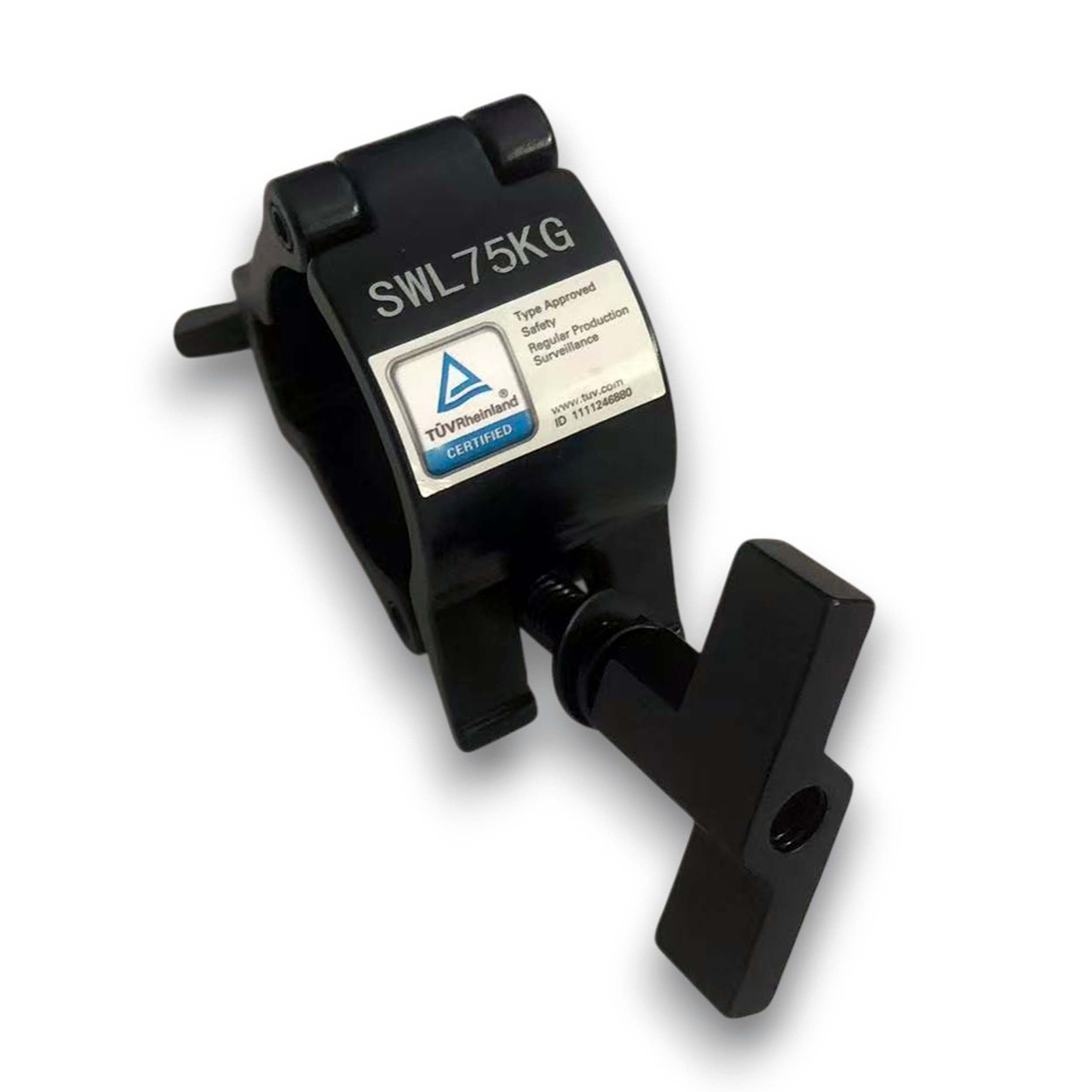 ProX T-C35BLK Aluminum Mini Clamp for Stage Truss and Lighting Stand - Black by ProX