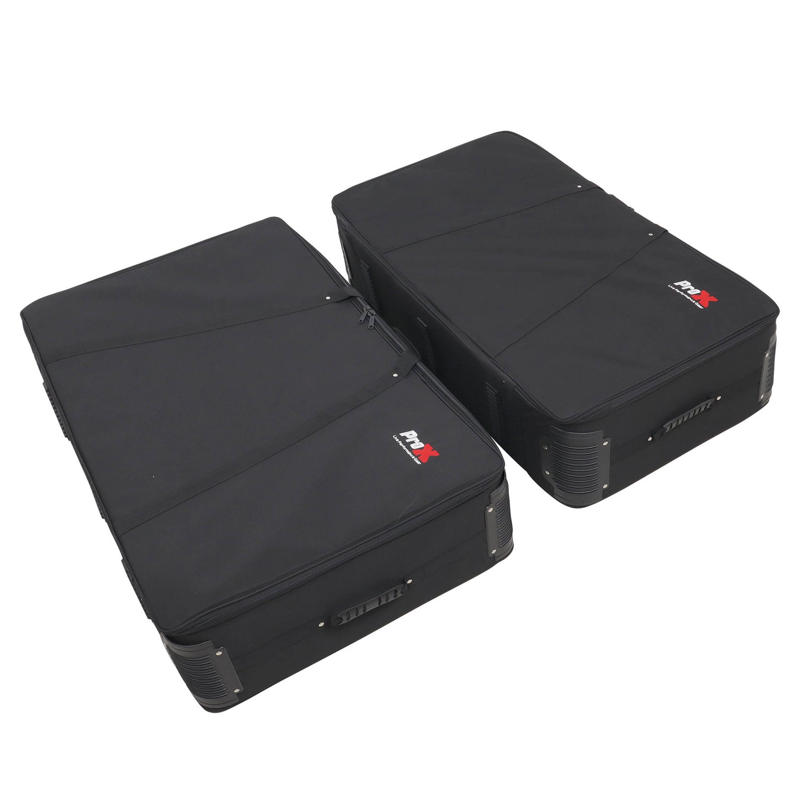 ProX XB-DJCTBAG Set of Two Soft Padded Carrying Travel Bags for ProX Control Tower DJ Podium by ProX Cases
