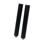 ProX X-POLE10X2BLK 10" Set of 2 Speaker Extension Poles with M20 Thread - Black by ProX