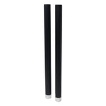 ProX X-POLE20X2BLK 20" Set of 2 Speaker Extension Poles with M20 Thread - Black by ProX