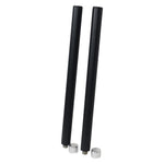 ProX X-POLE20X2BLK 20" Set of 2 Speaker Extension Poles with M20 Thread - Black by ProX