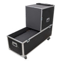 ProX XS-EVOLVE70X2W Flight Case for 2x Evolve 70 Compact Array Speakers - Columns and Subwoofers by ProX Cases