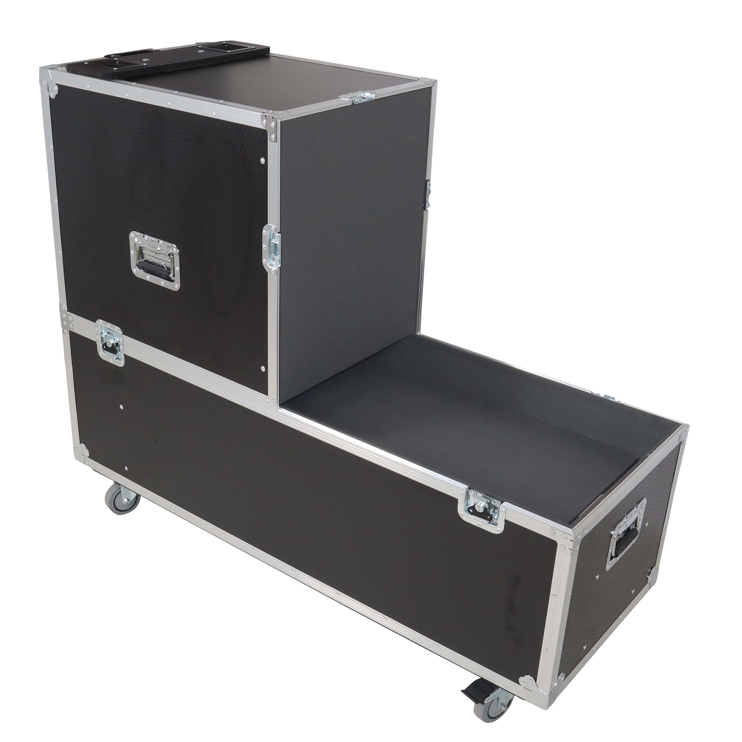 ProX XS-EVOLVE70X2W Flight Case for 2x Evolve 70 Compact Array Speakers - Columns and Subwoofers by ProX Cases