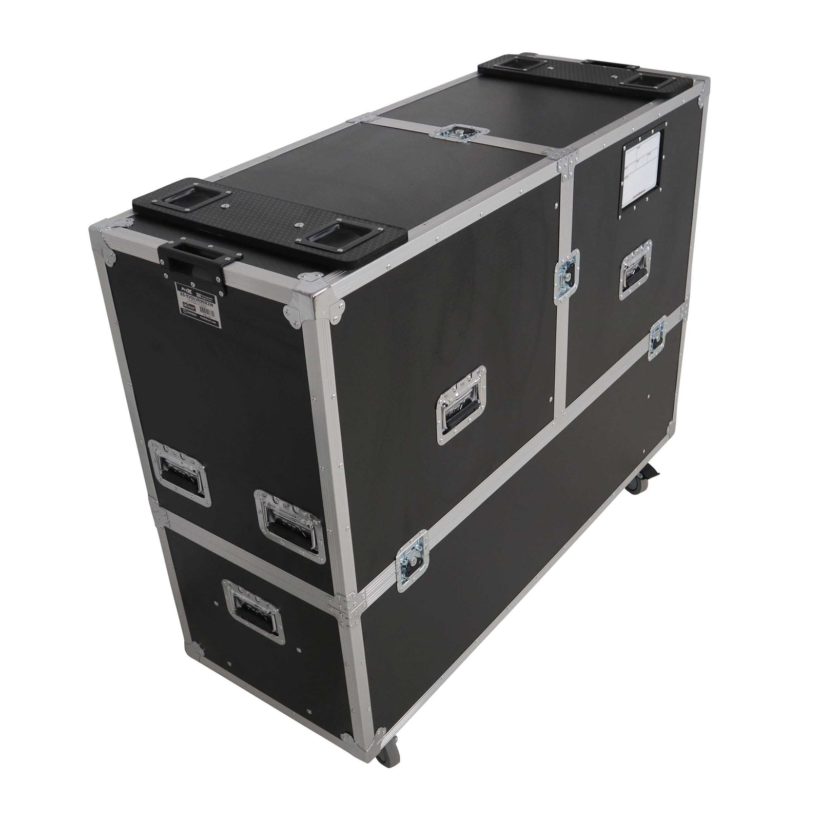 ProX XS-EVOLVE70X2W Flight Case for 2x Evolve 70 Compact Array Speakers - Columns and Subwoofers by ProX Cases