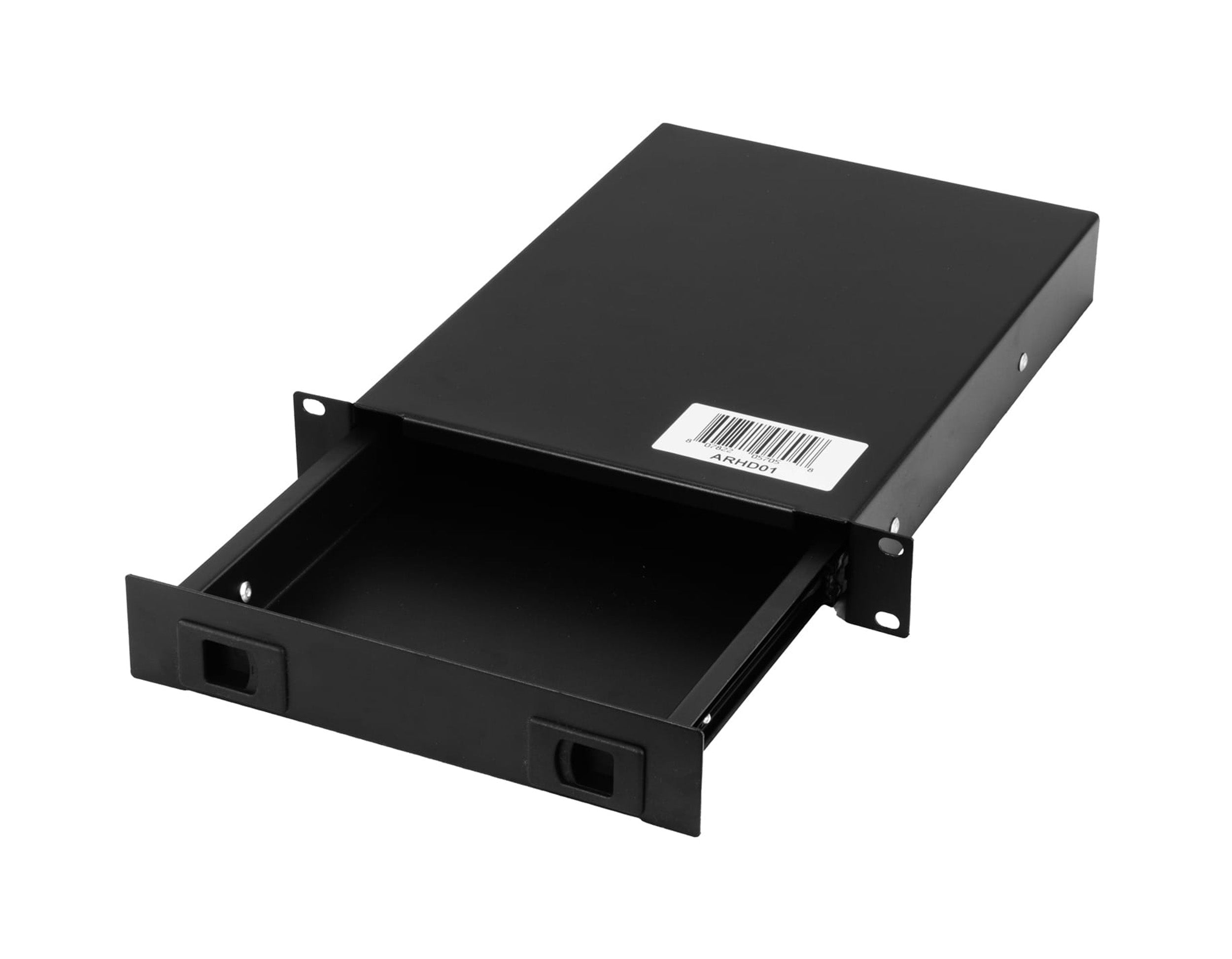 Odyssey ARHD01 1U Half Rack Mountable Lockable Drawer - Black by Odyssey