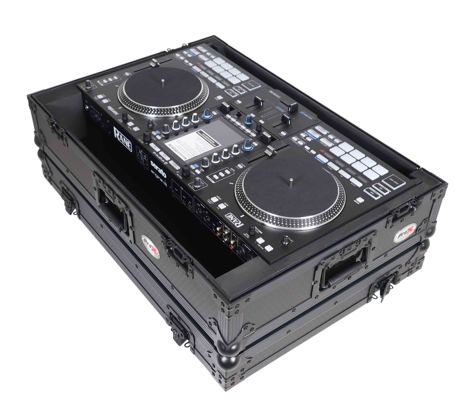 ProX XS-RANESYSONEWBL Flight Case for RANE SYSTEM ONE DJ Controller with Wheels - Black on Black by ProX Cases