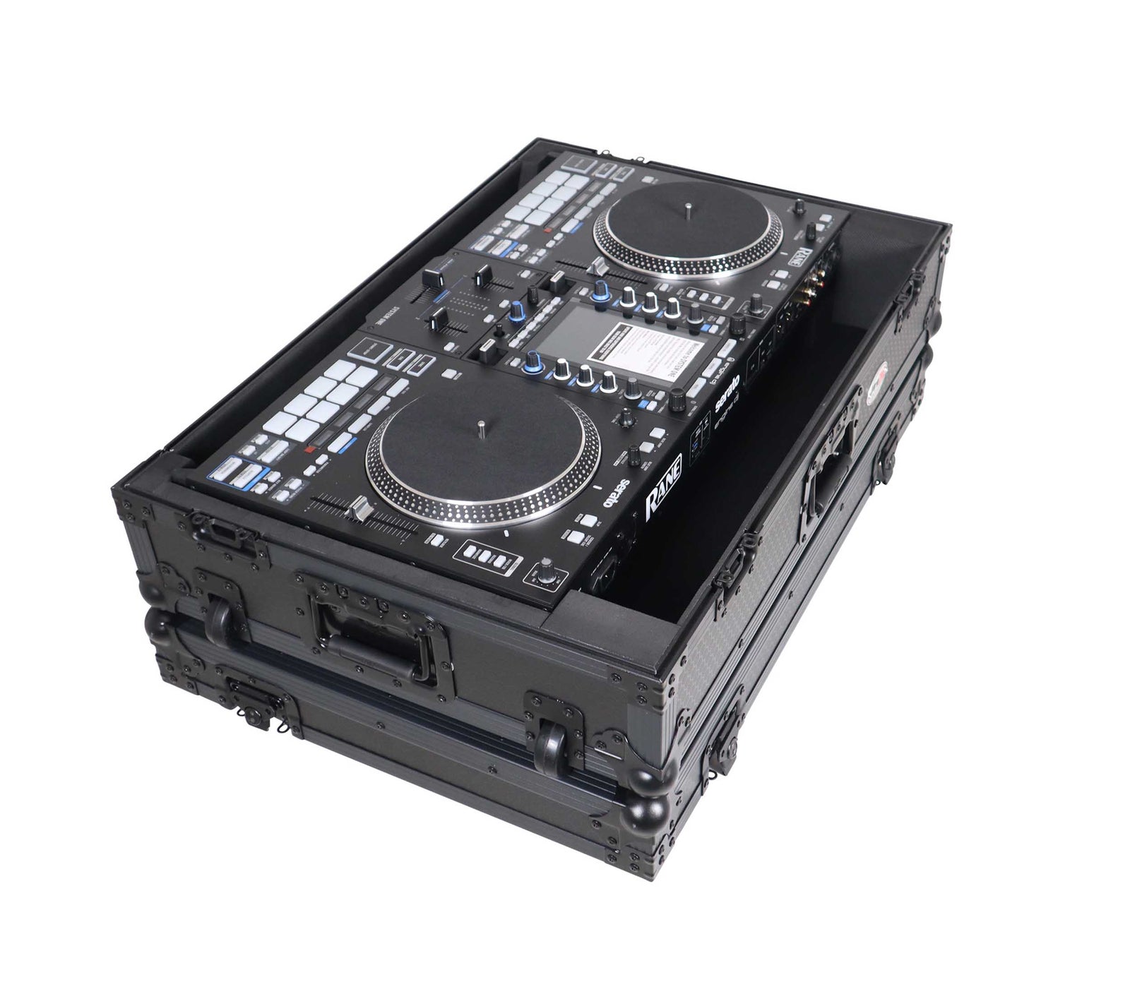 ProX XS-RANESYSONEWBL Flight Case for RANE SYSTEM ONE DJ Controller with Wheels - Black on Black by ProX Cases