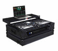 ProX XS-RANESYSONEWLTBLLED Flight Case for RANE SYSTEM ONE DJ Controller with Sliding Laptop Shelf - Black on Black by ProX Cases