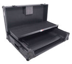 ProX XS-RANESYSONEWLTBLLED Flight Case for RANE SYSTEM ONE DJ Controller with Sliding Laptop Shelf - Black on Black by ProX Cases