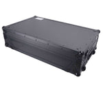ProX XS-RANESYSONEWLTBLLED Flight Case for RANE SYSTEM ONE DJ Controller with Sliding Laptop Shelf - Black on Black by ProX Cases
