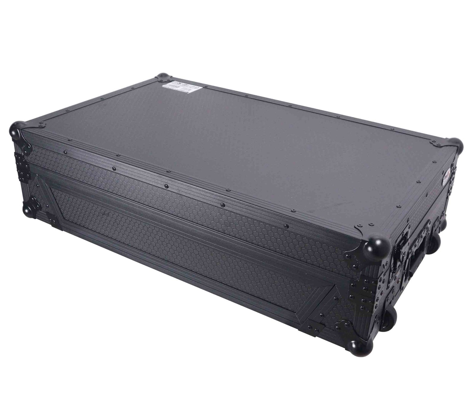 ProX XS-RANESYSONEWLTBLLED Flight Case for RANE SYSTEM ONE DJ Controller with Sliding Laptop Shelf - Black on Black by ProX Cases