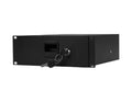 Odyssey ARHD02 2U Half Rack Mountable Lockable Drawer - Black by Odyssey