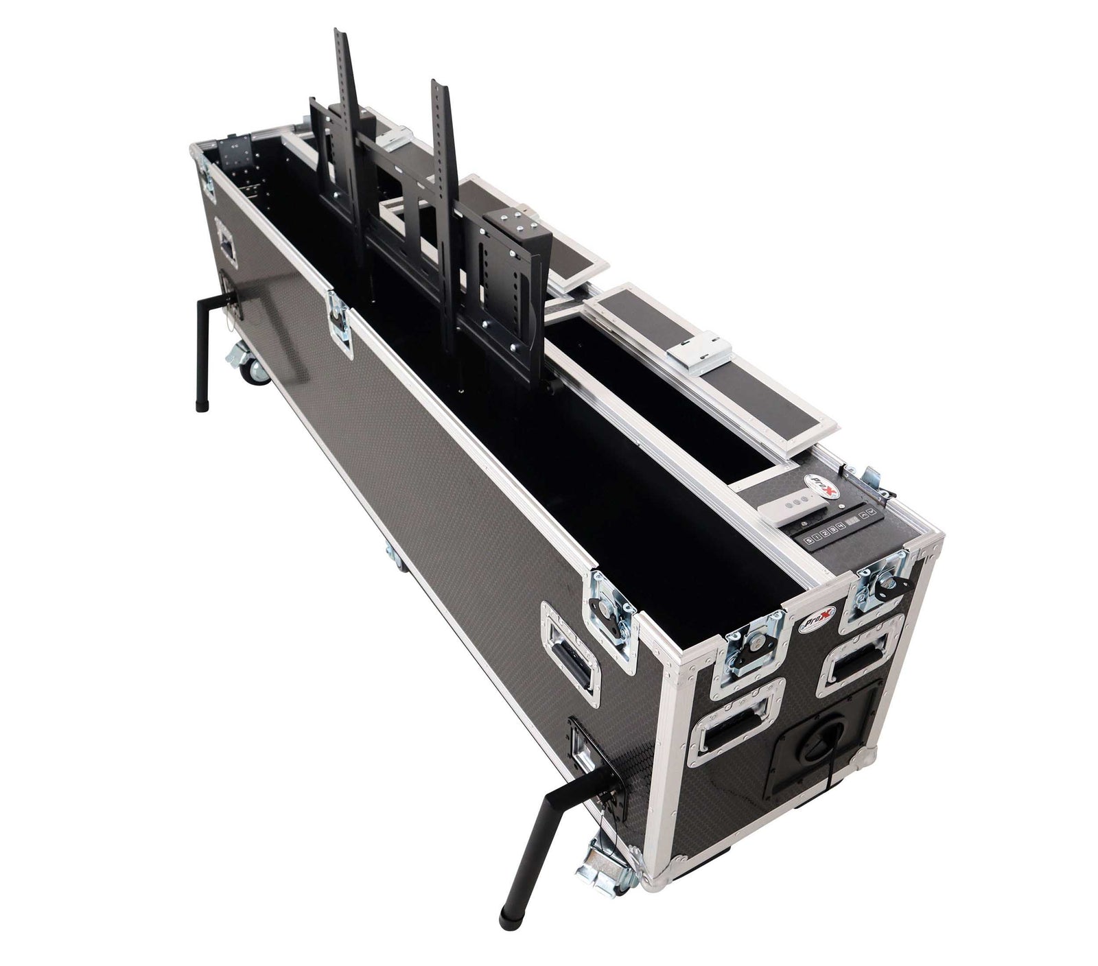 ProX XS-LCD7090WSKYLIFT Motorized Universal Case for 80"-90" Flat Panel LED, LCD Monitors with 4" Casters by ProX Cases