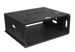 ProX XS-BLAQ4U14 4U Rack Case 14" Deep Vertical Amp Rack Polyurea Coated BLAQ Series by ProX Cases