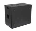ProX XS-BLAQ6U14 6U Rack Case 14" Deep Vertical Amp Rack Polyurea Coated BLAQ Series by ProX Cases