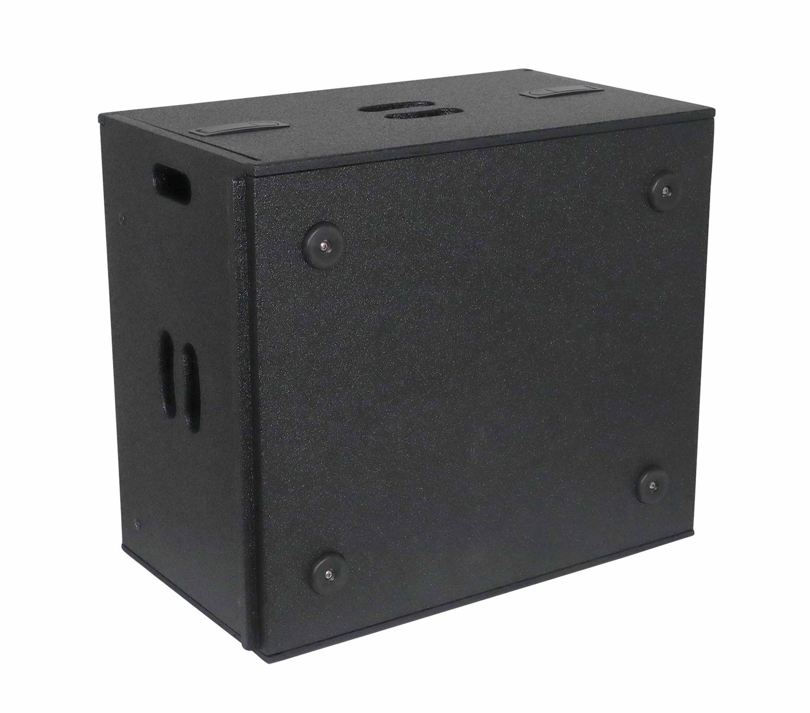 ProX XS-BLAQ6U14 6U Rack Case 14" Deep Vertical Amp Rack Polyurea Coated BLAQ Series by ProX Cases