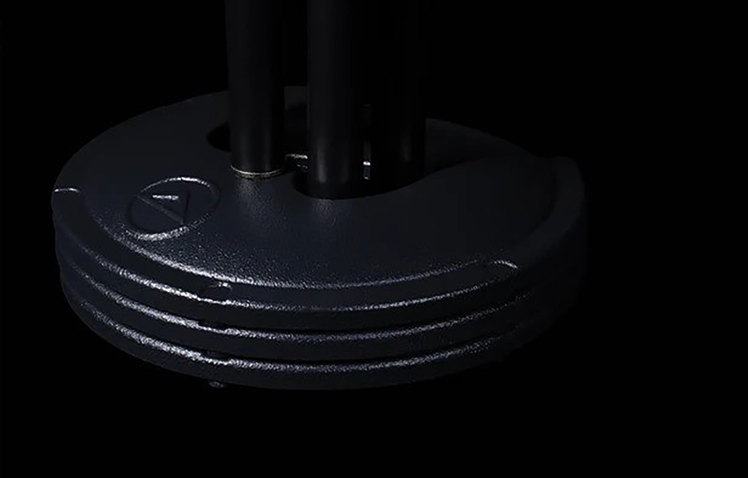 Ultimate Support LIVE-MC-66B Retro Series Mic Stand with Stackable Base by Ultimate Support