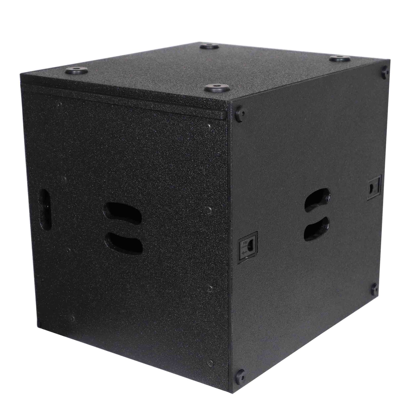ProX XS-BLAQ10U14 10U Rack Case 14" Deep Vertical Amp Rack Polyurea Coated BLAQ Series by ProX Cases
