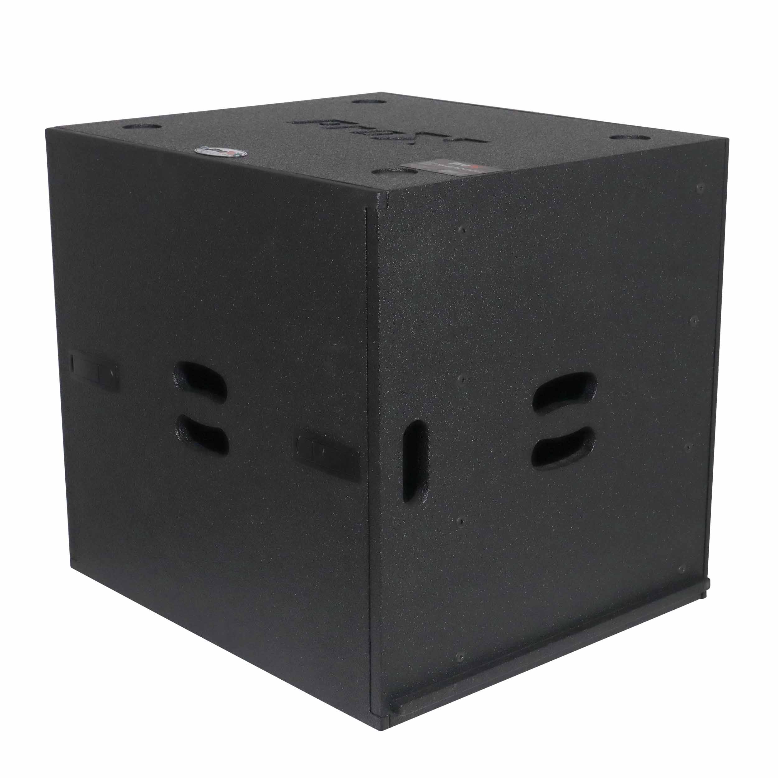 ProX XS-BLAQ10U14 10U Rack Case 14" Deep Vertical Amp Rack Polyurea Coated BLAQ Series by ProX Cases