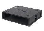 ProX XS-BLAQ2U14 2U Rack Case 14" Deep Vertical Amp Rack Polyurea Coated BLAQ Series by ProX Cases