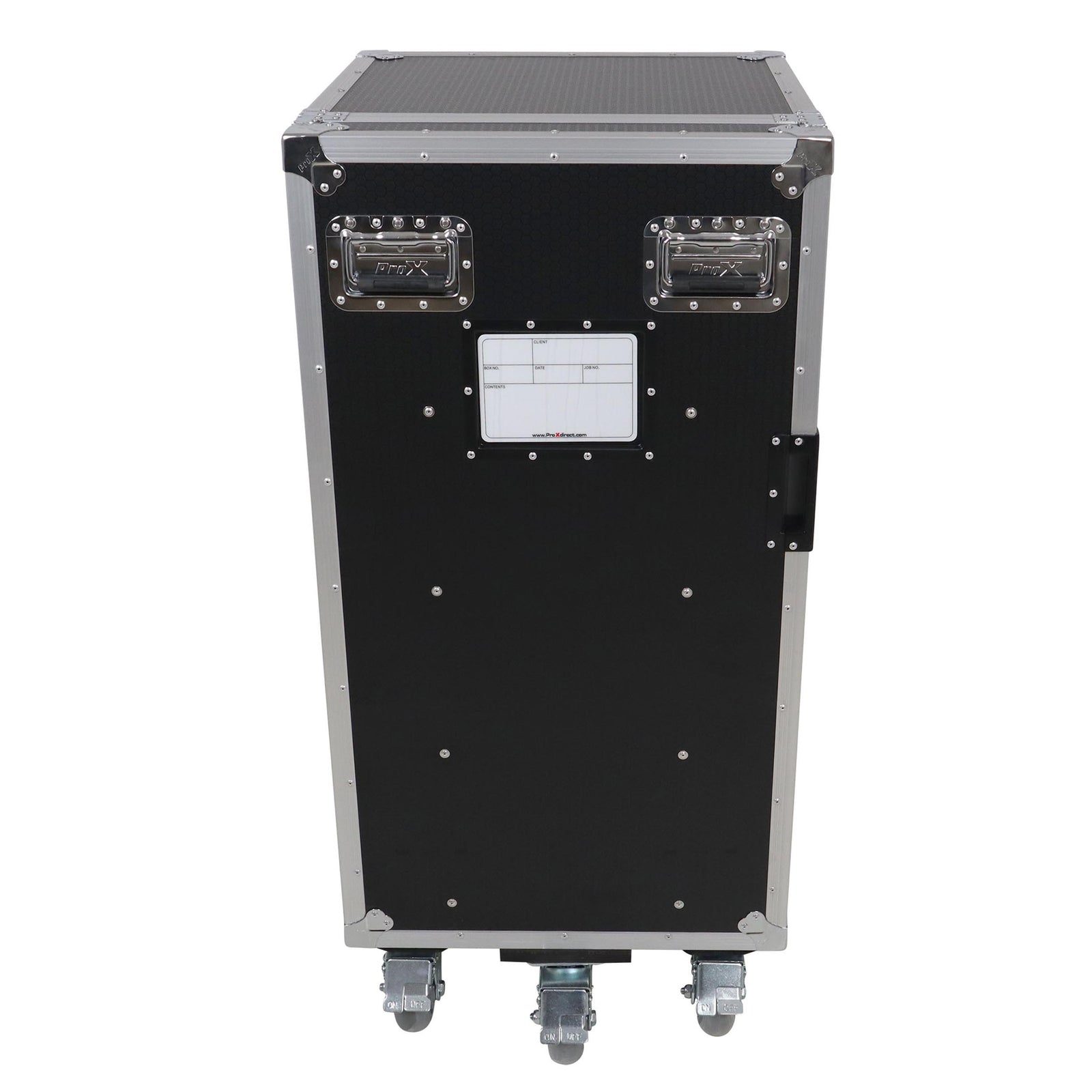ProX XS-6DTWPULZAR ATA Flight-Style Workbox with 6 Utility Drawers, Hinged Door and 5" Casters by ProX Cases