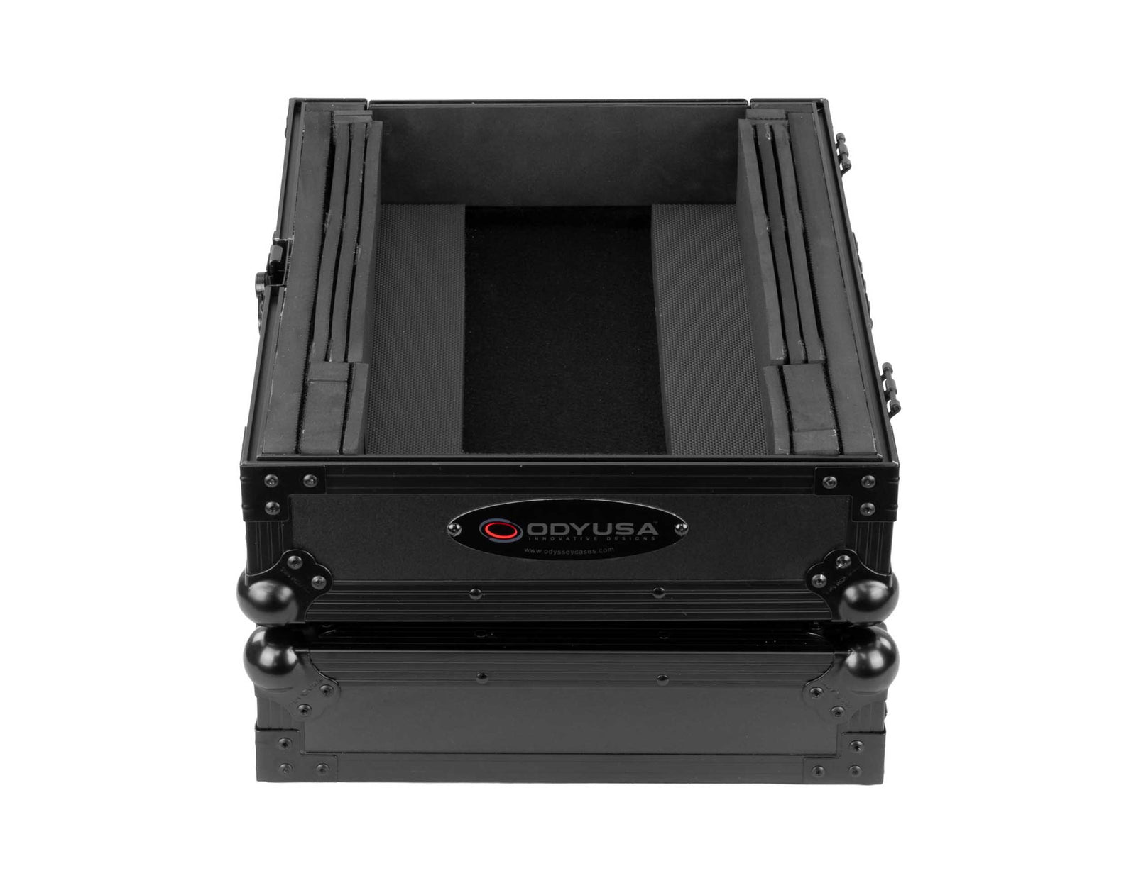 Odyssey FZ13MIXXXDBL Universal 13″ DJ Mixer Flight Case with Extra Deep Cable Compartment - Black by Odyssey