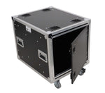ProX XS-SLAM10U20 10U 20" Deep Vertical Shock-Mount Rack Case with 2 Sliding Slam Doors and 4" Casters by ProX Cases