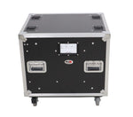 ProX XS-SLAM10U20 10U 20" Deep Vertical Shock-Mount Rack Case with 2 Sliding Slam Doors and 4" Casters by ProX Cases
