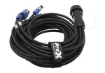ProX XC-P19PM6XPWB-CYDUO 19-Pin to 6x PowerCON Blue Breakout Cable Set - 12AWG SJOOW, 2x 6ft, 2x 10ft, 2x 16ft by ProX Cables