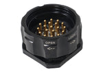 ProX XC-P19PANELMALE 19-Pin Panel Male Connector - Solder Type - Kupo PLS-5219SM by ProX